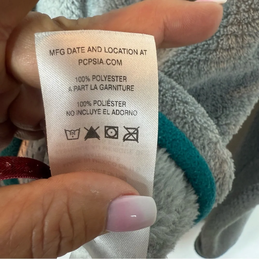 Patagonia Women’s Retool Snap-T Fleece Pullover Gray & Teal. Size Medium. NWOT - Picture 13 of 16